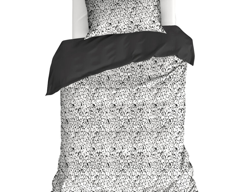 Dekbedovertrek Waddle Dark Shadow