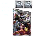 Marvel Avengers Dekbedovertrek, Dream Team - Eenpersoons - 140 x 200 cm + 63 x 63 cm  - Polyester