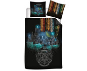 Harry Potter Dekbedovertrek, Tovenarij - 140 x 200 cm + 63 x 63 cm - Polyester
