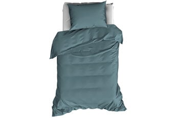 De Witte Lietaer Dekbedovertrek Katoen Satijn Olivia - Groen