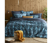 Dekbedovertrek Musa Midnight Blue- Eenpersoons