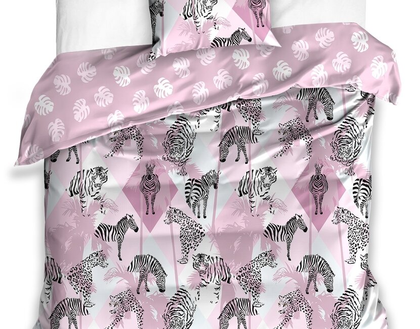 Animal Pictures Dekbedovertrek, Safari - 140 x 200 cm + 70 x 90 cm - Katoen