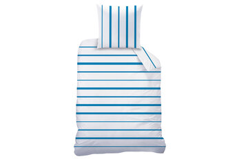 Matt & Rose Dekbedovertrek Blue Stripes - Katoen