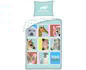 Animal Planet Dekbedovertrek Cute - Eenpersoons - 140 x 200 + 70 x 90 cm - Katoen