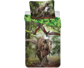 Jurassic World dekbedovertrek Forest - 140 x 200 cm + 70 x 90 cm - Polyester