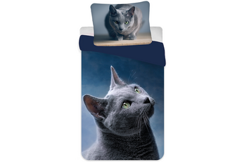 Animal Pictures Dekbedovertrek Kat - Polyester