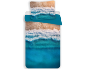 Beach Dekbedovertrek, Tropical Holiday - 140 x 200 + 70 x 90 cm - Polyester