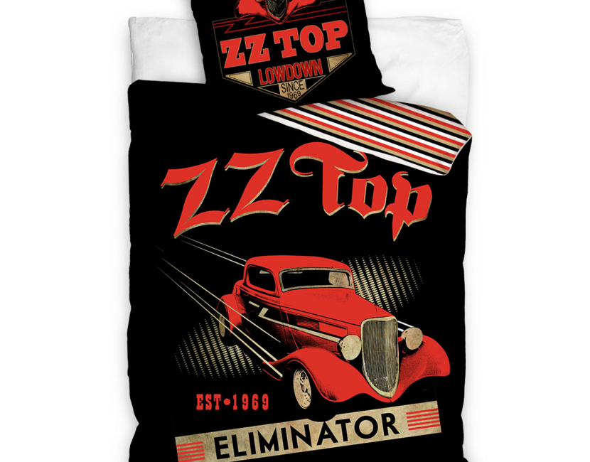 ZZ Top Dekbedovertrek Eliminator - 140  x 200 cm + 70 x 90 cm - Katoen