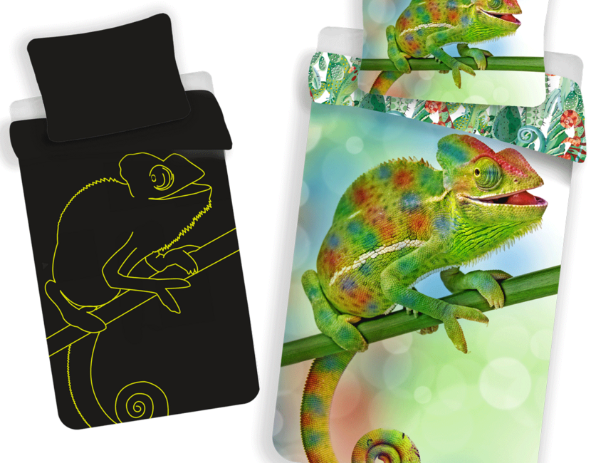 Dekbedovertrek Kameleon Glow in the Dark