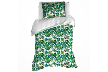 De Witte Lietaer Dekbedovertrek Puddle Green - Katoen