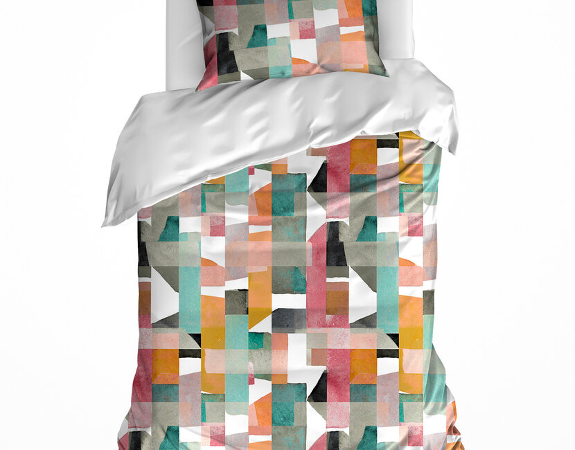 DWL Dekbedovertrek  june mineral 140x200/220+60x70