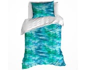 DWL Dekbedovertrek  douglas algiers blue 140x200/220+60x70