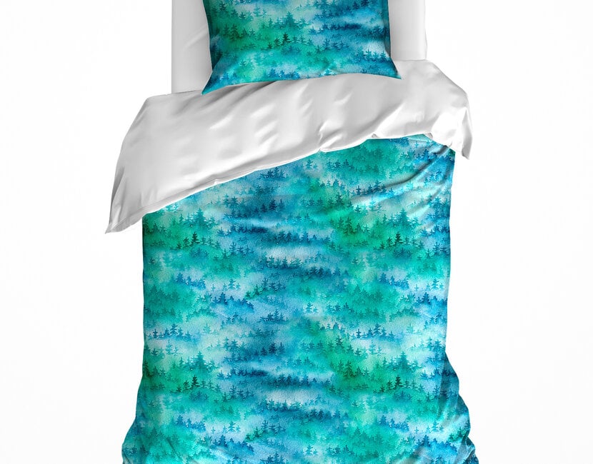 DWL Dekbedovertrek  douglas algiers blue 140x200/220+60x70