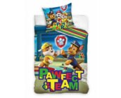 PAW Patrol Dekbedovertrek, Pawfect Team - 140 x 200 + 70 x 90 cm - Katoen