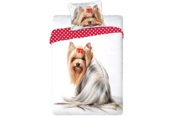 Animal Pictures Dekbedovertrek Yorkshire Terriër - Katoen