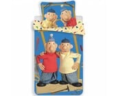 Buurman en Buurman Dekbedovertrek,  A JE TO! - Eenpersoons - 140 x 200 cm + 70 x 90 cm - Katoen