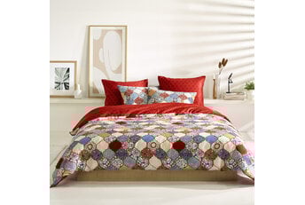 De Witte Lietaer Dekbedovertrek Katoen Satijn Medina - Multi