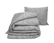 De Witte Lietaer Dekbedovertrek, Lea - 140 x 200/220 cm + 60 x 70 cm - 100% katoen, flanel