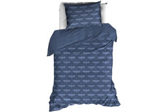 Dekbedovertrek Crane Blue