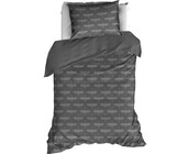 De Witte Lietaer Dekbedovertrek Katoen Flanel, Crane - 140 x 200/220 + 60 x 70 cm