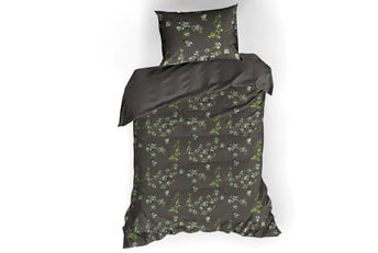 Dekbedovertrek Jasmin 100% katoen satijn castlerock 140x220 + 60x70