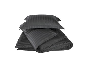 De Witte Lietaer Dekbedovertrek Katoen Satijn Zygo - Zwart