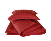 De Witte Lietaer Dekbedovertrek Katoen Satijn, Zygo Pepper - 140 x 220 + 60 x 70 cm