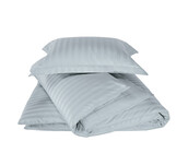 De Witte Lietaer Dekbedovertrek Katoen Satijn, Zygo Ice Blue - 140 x 220 + 60 x 70 cm