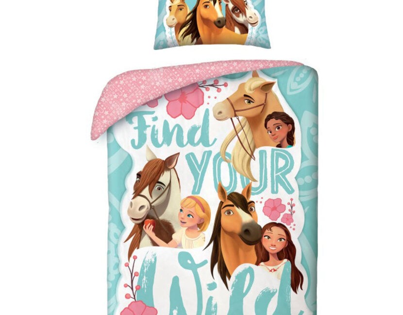 Spirit Dekbedovertrek - 140 x 200 + 70 x 90 - Katoen