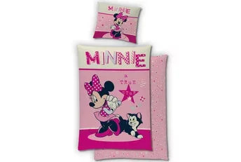 Disney Minnie Mouse Dekbedovertrek - Flanel