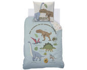 Jurassic World Dekbedovertrek Sicju - 140 x 200 + 63 x 63 cm - Katoen
