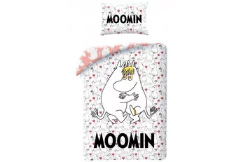 Moomin Dekbedovertrek, Trollvinter - Katoen