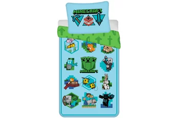 Minecraft Dekbedovertrek Let's Play - Katoen