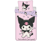 Hello Kitty Dekbedovertrek Kuromi Be You - 140 x 200 cm / 70 x 90 cm - Katoen
