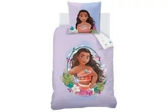 Disney Vaiana Dekbedovertrek, Island - Katoen
