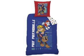 Paw Patrol Dekbedovertrek, Patou- 140 x 200 cm - Katoen