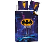 Batman Dekbedovertrek, Batmobile - Eenpersoons - 140 x 200 / 65 x 65 cm - Polykatoen