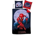 Spider-Man Dekbedovertrek, Moon - Eenpersoons - 140 x 200 / 65 x 65 cm - Polykatoen