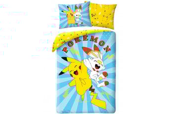 Pokemon Dekbedovertrek, High Five - Katoen