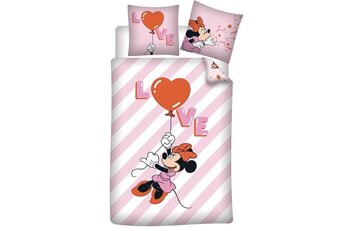 Disney Minnie Mouse Dekbedovertrek Love Balloon - Katoen