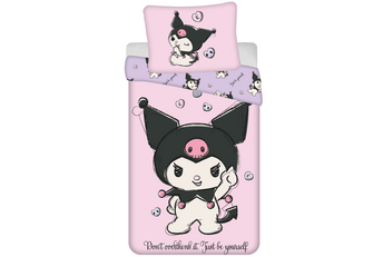 Hello Kitty Dekbedovertrek Kuromi Be You - Katoen