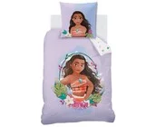 Disney Vaiana Dekbedovertrek, Island - Eenpersoons - 140 x 200 + 63 x 63 cm - Katoen