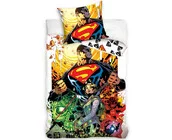 Superman Dekbedovertrek, Comic Hero - 140 x 200 cm + 70 x 90 cm - Katoen