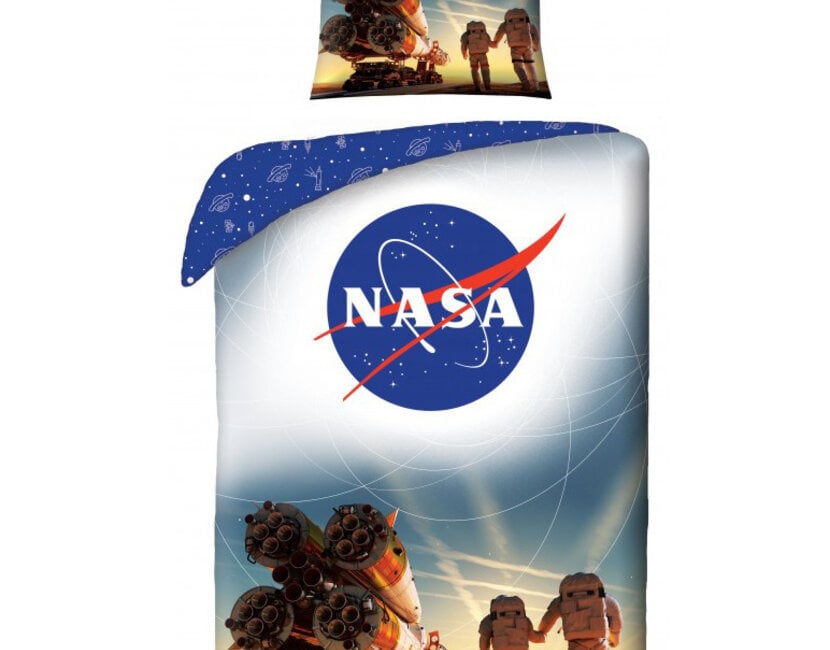 NASA Dekbedovertrek, Intergalactic Travellers - 140 x 200 + 70 x 90 cm - Katoen