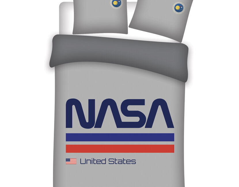 NASA Dekbedovertrek, United States - 140 x 200 + 63 x 63 cm - Polyester