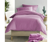 De Witte Lietaer Dekbedovertrek Katoen Satijn, Olivia Smoky Grape - 140 x 200/220 + 60 x 70 cm