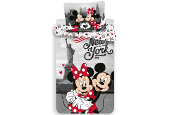 Disney Minnie Mouse Dekbedovertrek New York - Multi