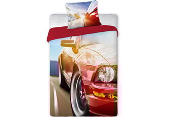 Turbo Car Dekbedovertrek - Multi