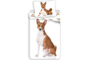 Animal Pictures Dekbedovertrek Hond - Wit