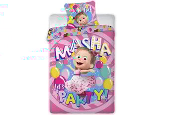 Masha en de Beer Let's Party - 100% katoen